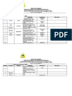 Agendamento de Treinamento e Capacitação Do Sidaf