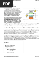 PID Controller: From Wikipedia, The Free Encyclopedia