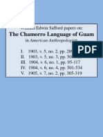 Safford The Chamorro Language of Guam American Anthropologist Papers 1903-1905