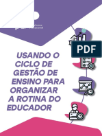 Ebook - Usando o Cge para Organizar A Rotina Do Educador