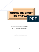 Droit de Travail