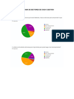 Diagrama de Sectores de Cada Cuestion