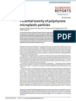 Potential Toxicity of Polystyrene Microplastic Particles