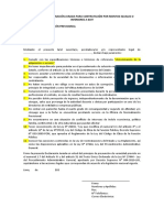 Formato de Declaración Jurada