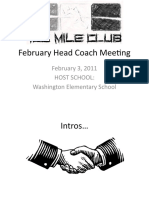 Head Coach Meeting 2311
