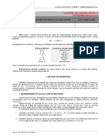 Lucrare de Laborator - Determinarea Ph-Ului.