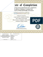 Bloodborne Pathogens Certificate