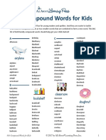 501 Compound Words For Kids: Airplane
