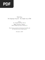 Toki Pona Lessons en | PDF | Morphology | Onomastics