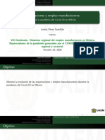 Exportaciones - y - Empleo - Manufactureros - Durante El COVID PDF
