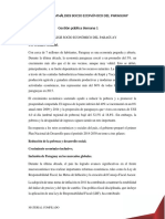 Análisis Socio Económico Del Paraguay PDF