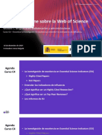 Web of Science para Fecyt Curso c4