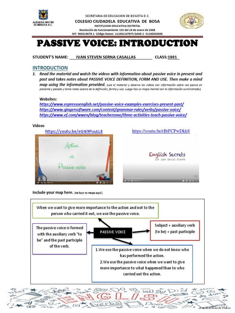 10th PASSIVE VOICE INTRODUCTION | PDF | Inflammation | Ear