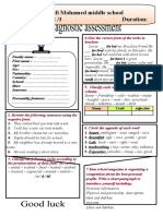 Diagnostic Assessment by Desert Rose 2019