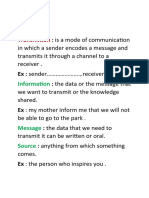 Transmition:: Is A Mode of Communication