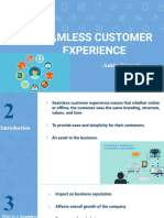 Seamless Customer Experience: - Ankita Kumari