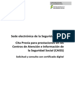 Cita Previa Solicitud y Consulta Con Certificado Digital