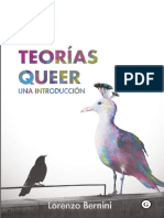 Lorenzo Bernini - Las Teorías Queer - Una Introducción PDF
