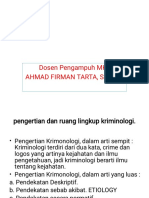 Materi Kuliah Kriminologi PDF