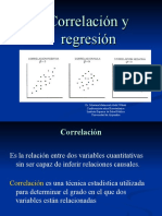 Correlación y regresión lineal