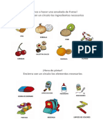 Actividades infantiles frutas manualidades transporte música