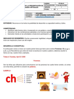 Actividad Español 20 Al 24 de Abril-20 PDF