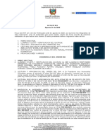 Acta #053 INVITACION AL INGENIERO ARTURO PEÑUELA