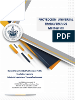 Proyección Universal Transversa de Mercator