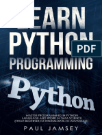 Learn Python Programming from Beginner to Intermediate