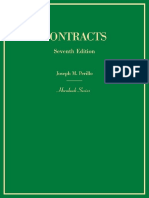 Contracts, 7th (Hornbook Series - Joseph Perillo