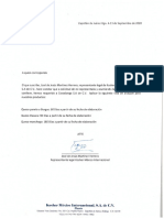 Oficio de Solicitud de Cambio de Fechas