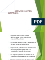 La Planificación y Gestion Estrategica