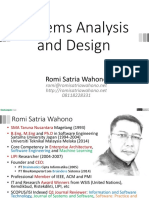 Sistem Analisis dan Desain