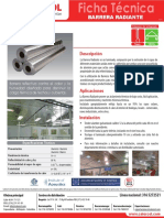 Ficha Tecnica Barrera Radiante PDF