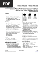 Arm STM32H742 PDF