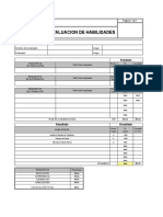 Evaluacion de Habilidades