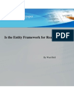 Ideablade Whitepaper: Is The Entity Framework For Real?