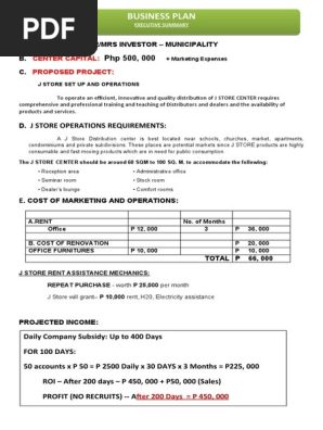 J Store Business Plan 02