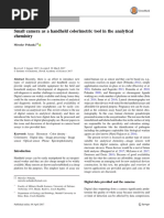 Small Camera As A Handheld Colorimetric Tool in The Analytical Chemistry