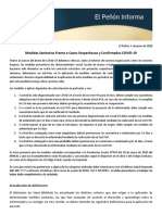 EPI Medidas Sanitarias Frente a Casos Sospechosos y Confirmados 04-06-2020