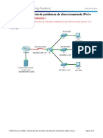 7.3.2.9 Packet Tracer - Troubleshooting IPv4 and IPv6 Addressing - ILM