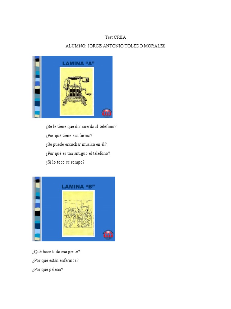 Test crea pdf