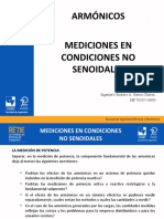 Armónicos Mediciones en Condiciones No Senoidales