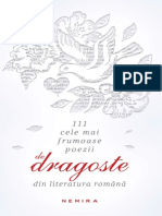 111 Cele Mai Frumoase Poezii de Dragoste Din Literatura Română