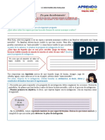 4° - Miercoles - Aprendo en Casa - Semana 31