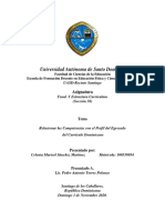 Relacion Entre Perfil Egresado y Competencias PDF