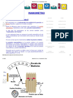 Manometro. Que Es, Funcionamiento y Tipos PDF
