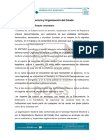 Estructura y Organización Del Estado PDF
