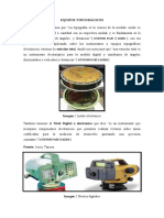 Equipos Topográficos Pariona Tarqui Mijael