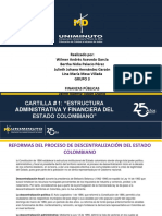 Estructura administrativa y financiera del Estado colombiano